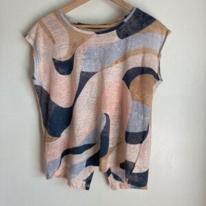 Rachel Zoe linen top